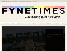 Tablet Screenshot of fyne.co.uk